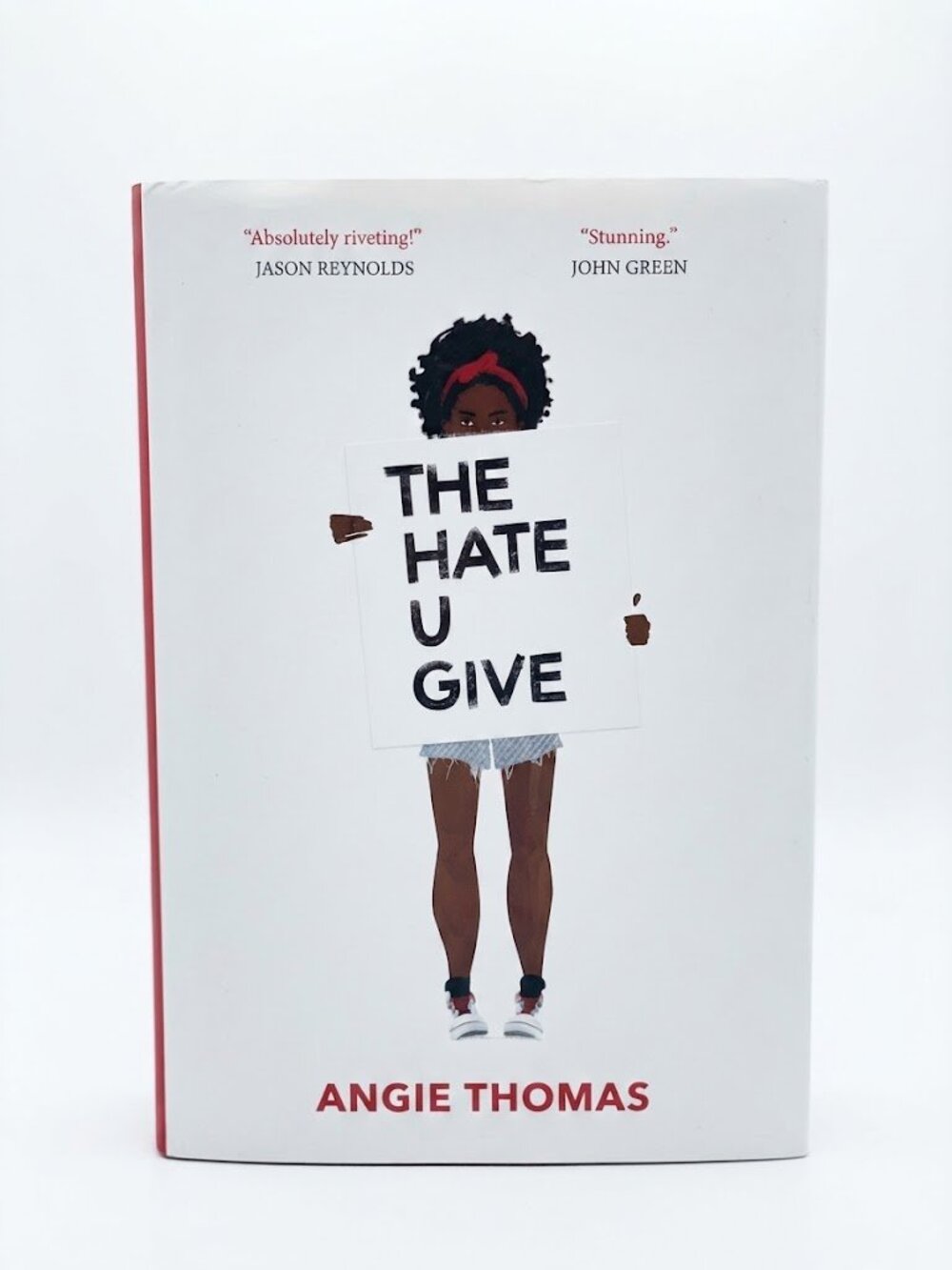 THE HATE U GIVE by Angie Thomas (Hardcover, 2017) 1st Edition